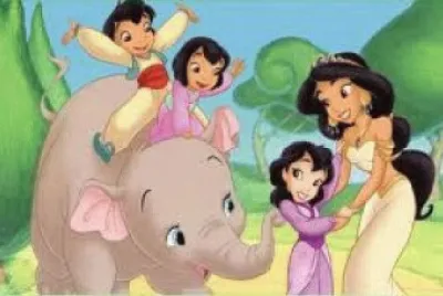 Jasmine e crianÃ§as