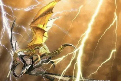 DRAGON Y TRUENOS jigsaw puzzle