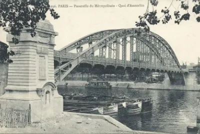 Viaduc d 'Austerlitz sur la Seine