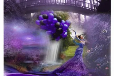 פאזל של Purple Dreams of Friendship-Art