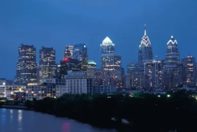 Philly at night