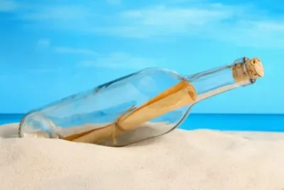 message in a bottle