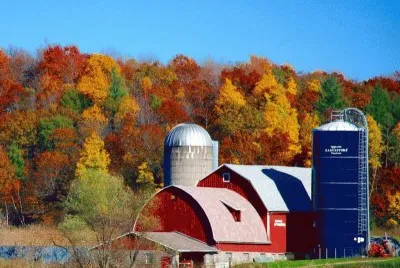 Wisconsin Farm in Autumn