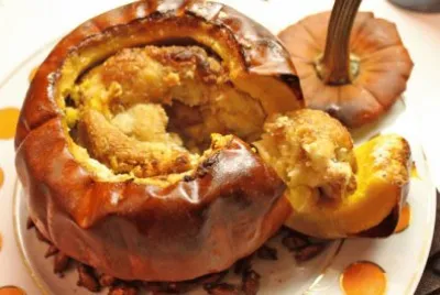 baked stuffed pumpkin
