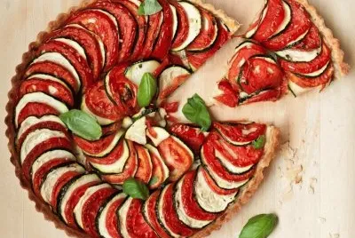 tomato zucchini pie