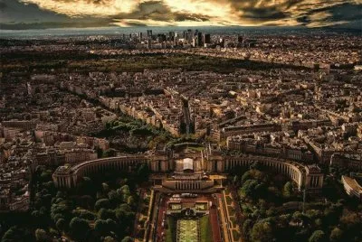 Paris from the Eiffel Tower