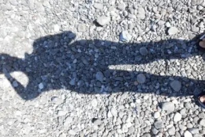 Uomo di pietra a Lipari