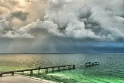 rain over the ocean jigsaw puzzle