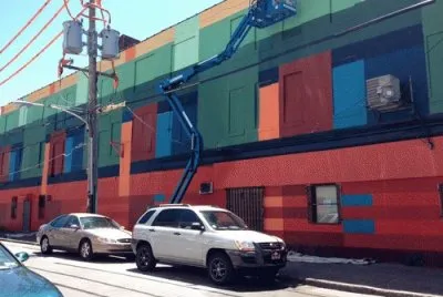 Warehouse mural jigsaw puzzle