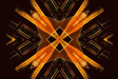 piercing orange jigsaw puzzle