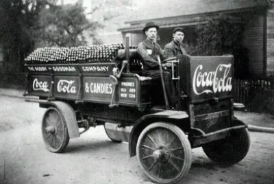 PRIMER REPARTIDOR DE COCA 1909 jigsaw puzzle