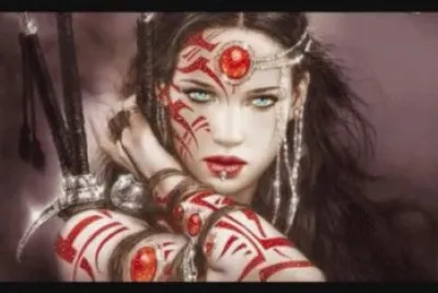פאזל של reina guerrera