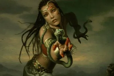 reina de las serpientes