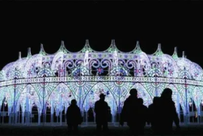 light sculpture Italy