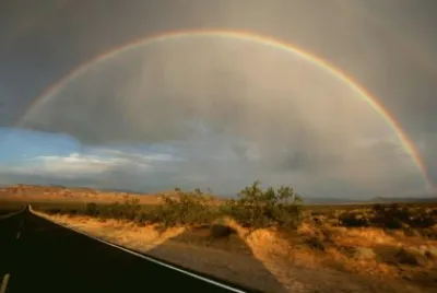 desert rainbow