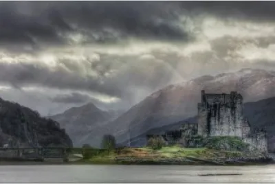 misty castle jigsaw puzzle