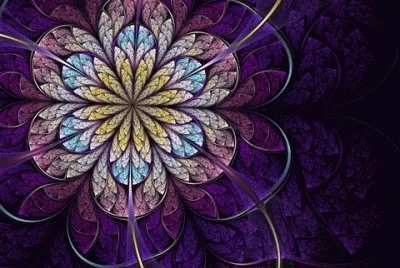 violet flower jigsaw puzzle