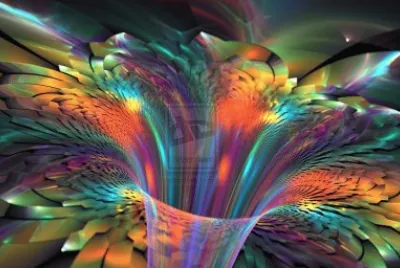 fractal flower jigsaw puzzle