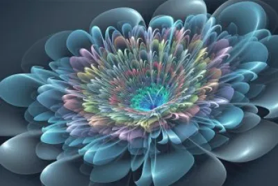 multifacet flower jigsaw puzzle