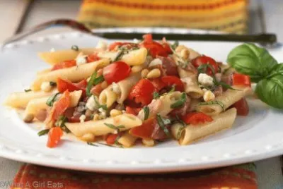fresh tomato and cheese pasta jigsaw puzzle