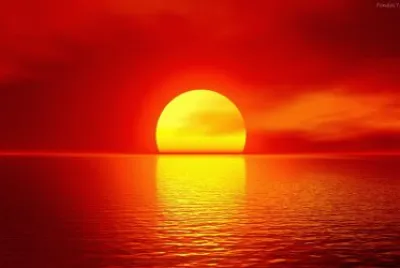 puesta de sol