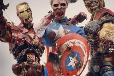 Zumbis Marvel jigsaw puzzle