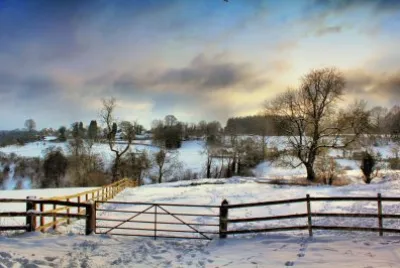 Snow fields jigsaw puzzle