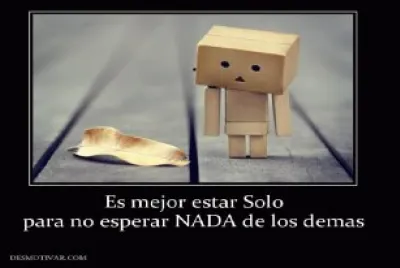 algo trizte