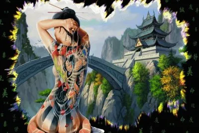 el tatuaje de la geisha