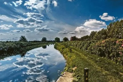 royal canal- dublin ' jigsaw puzzle