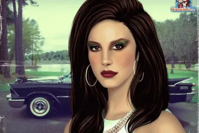 Lana Del Rae jigsaw puzzle