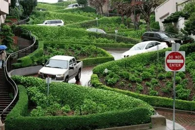 CALLE LOMBARD, SAN FRANCISCO. U.S.A.