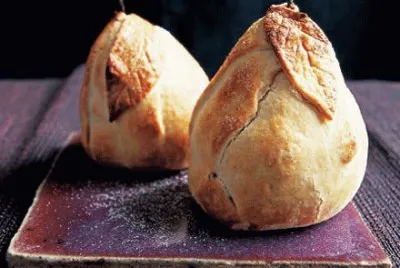 baked pear dumplings