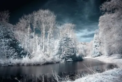 infrared lake jigsaw puzzle
