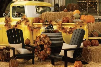 fall outside decoration