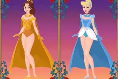 SuperHeroines Belle Cinderella jigsaw puzzle