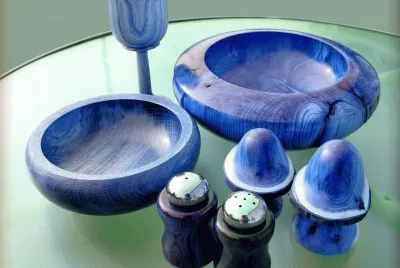 blue wood textures