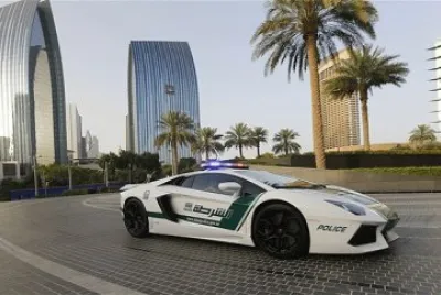 PATRULLA LAMBOGHINI EN DUBAI