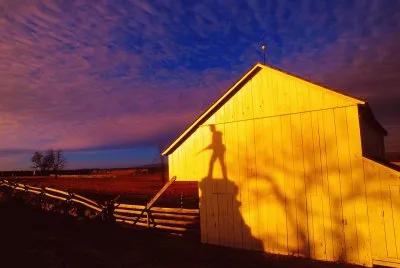 Gettysburg sunset