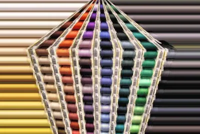 Cotton reel pentagon