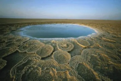 Afar hot springs