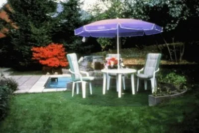 פאזל של Purple Gargen Umbrella