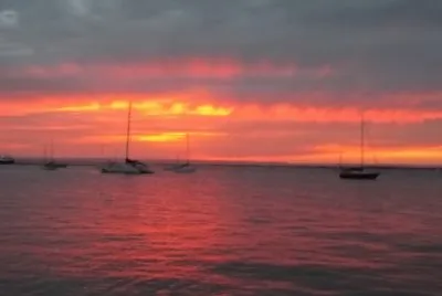 atardecer en B.C.S.