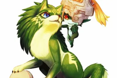 Midna and Link 1