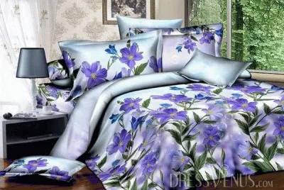פאזל של Purple Floal Bedroom
