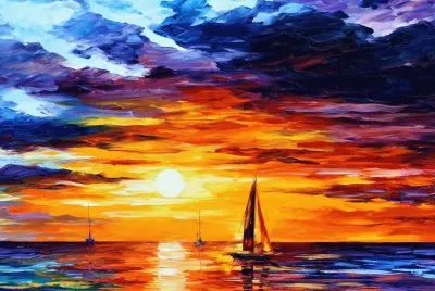 mar por de sol