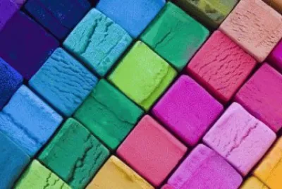 cubos multicolor