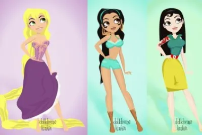 Rapunzel Jasmine Mulan