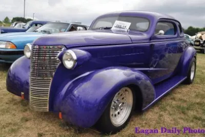 Purple Classic Car