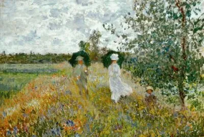 Claude Monet Ladies in the countryside jigsaw puzzle